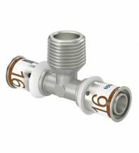 Uponor - S-Press PLUS T-stuk buitendraad 16-R1/2 MT-16