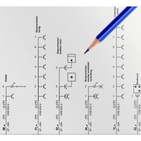 Schéma unifilaire et un schéma de situation