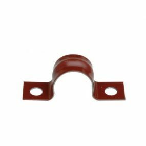 Ijzeren zadel rood gelakt 20MM - 9100002