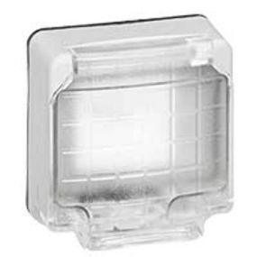 Legrand Plexo 66 adapter voor 2 Mosaic modules grijs IP66 IK08 - 090490