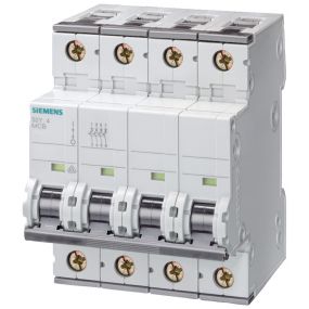 Siemens - Automaat 10Ka 4P C 63A 4M - 5Sy4463-7
