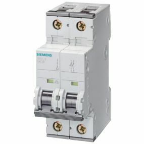 Siemens - Disjoncteur 10Ka 2P C 1A 2M - 5Sy4201-7