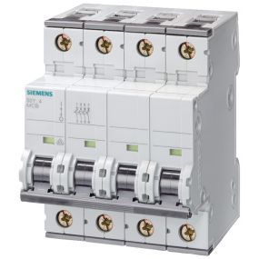 Siemens - Disjoncteur 6Ka 4P C 20A 4M - 5Sy6420-7
