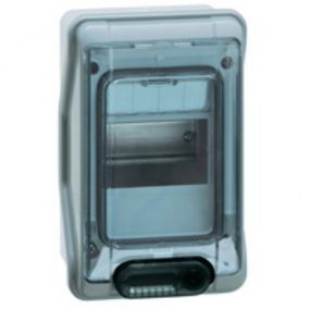 Legrand - Kast opbouw 1R 4M td met klemblok IP65 - 601954