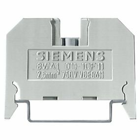 Siemens - Borne normale bleu 2.5MM2 - 8WA1011-1BF23