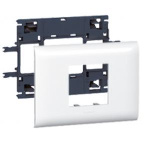 Legrand - Mosaic support dlp 2 modules couvercle 85MM - 010992
