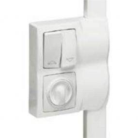 Legrand - Dlp houder oteo dubbel B32/B40XH16 wit - 031466