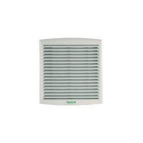 Schneider Electric ventilator CLIMASYS geforceerd 85 m³/u 230 V IP54 met uitlaatrooster en G2-filter NSYCVF85M230PF