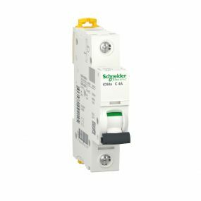 Schneider - Disjoncteur 4,5Ka 1P C 4A 1M - A9F64104