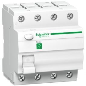 Schneider - Interrupteur différentiel 4POLES 40A 30MA type a 4MODULES - R9R01440