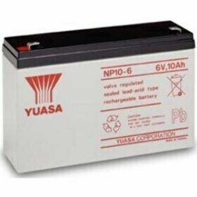 Yuasa - Batterij 6V 10Ah Np10.6 - Np10-6