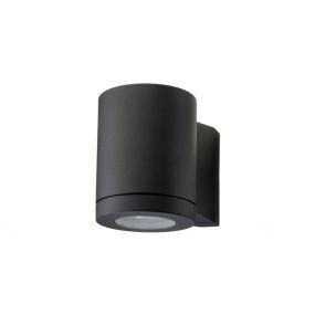 Sg Lighting - Wandlamp opbouw 1X35W GU10 mat zwart - 614690
