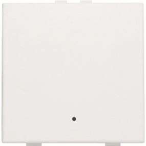 Niko - Home control bouton poussoir simple + led white - 101-52001