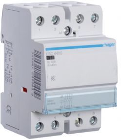 Hager - Contact silencieux 4X40A 4NO 230V/220VDC - ESC440S