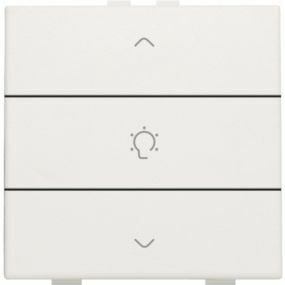 Niko Home Control bediening dimming 3X wit - 101-51043
