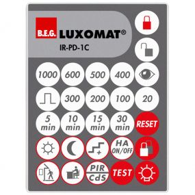 Luxomat - Ir cmde a distance pour PD*-M-1C - 92520
