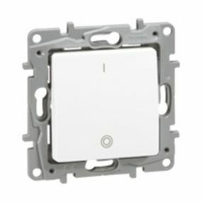 Legrand Niloé - Dubbelpolige schakelaar 20A wit - 664517