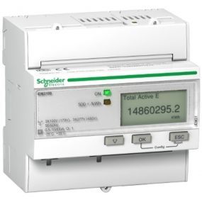 Schneider - Compteur kilowattheures 3 phases  63A - A9MEM3100