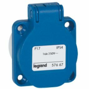 Legrand - Prise Bleu 16A 2P+T 250V - 057667