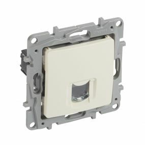 Legrand Niloé - Stopcontact RJ45 CAT6 utp creme + spanklauwen - 664673