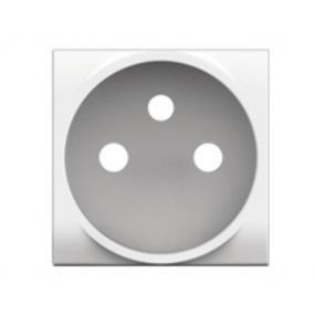 Bticino - Sierplaat voor stopcontact 2P+A wit inclipsbaar - N4942S