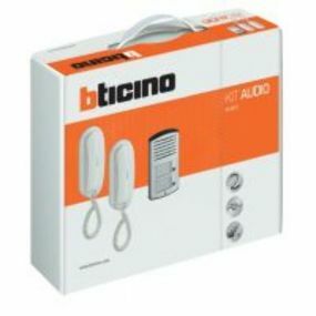 Bticino - Kit audio linea 2000 sprint L2 2 drukknoppen - 366821