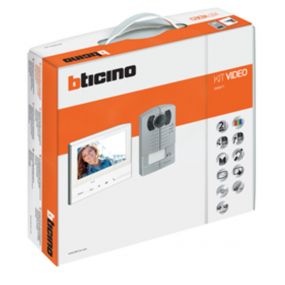 Bticino - Videokit Linea Metal Classe300V13E 1Dk - 365611
