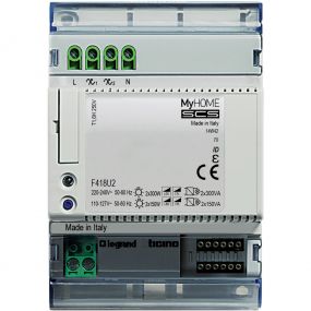 Bticino - Mh universele dimmer voor led 4 din 2UITG - F418U2