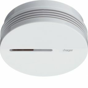 Hager - Rookmelder met verzegelde batterij 10 jaar - wit - TG600AL