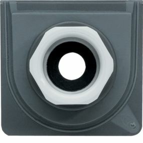 Hager - Entree Simple Avec Pe M20 Gris - Wna693