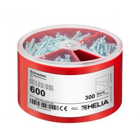 Helia - Pozidriv schroevenbox 3X100ST - 600