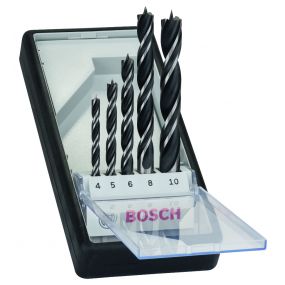Bosch - Meches Helicoidales a Bois Robust Line, Set De 5 P - 2607010527