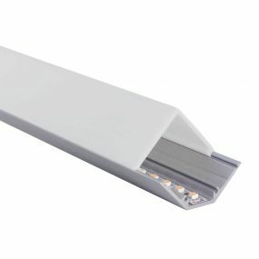 Uni-Bright - Plastic Cover 300Cm Triangle Opale Pour Profile Al - L69Lc1Mx