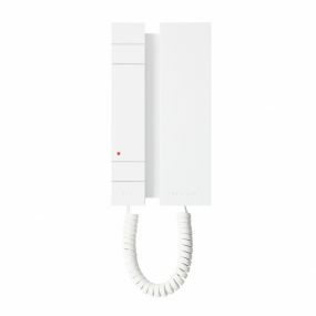 Comelit - Mini interphone 2BP blanc - 2738W/A