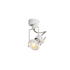 Slv - Wandverlichting/Plafonverlichting Spot Opbouw Ric Gu10 Qpar51 50W Mat Zwart - 1000705