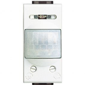 Bticino LivingLight - Detector infrarood + relais 2A 1 module wit - N4431N