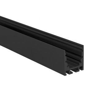 Uni-Bright - Alu profile 200CM pour proled flex strips noir - L690200B