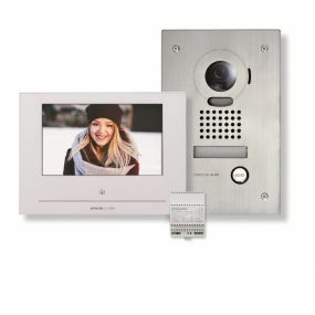Aiphone - Kit video 7" wifi moniteur et portier encastre - JOS1FW