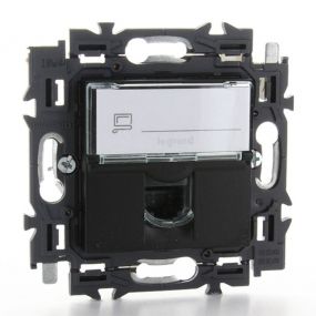 Legrand Valena Next prise RJ45 UTP CAT6 noir avec griffes - 741770