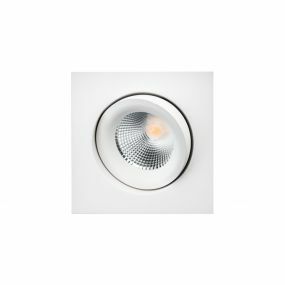 Sg Lighting - Spot Inbouw Junistar Lux Square Blanc 8W Led 2700K - 902581