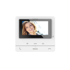 Bticino videofoon binnenpost classe 100 V16B wit - 344652