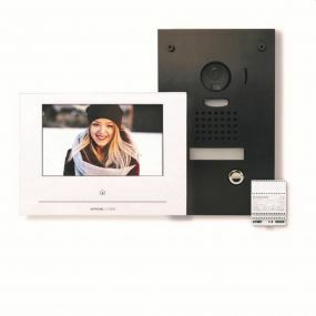 Aiphone - Videokit 7" Wifi Monitor Inbouw Deurpost Zwart - A01008421