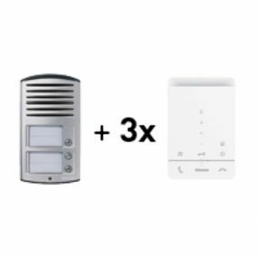 Bticino - Av audiokit linea 2000 3DK + 3 X classe 100A16E - 369931