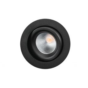 Sg Lighting - Spot encastre Junistar Lux Black 8W Led 3000K - 902507