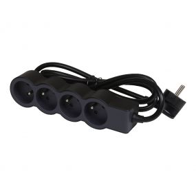 MULTIPRISE STANDARD 4X2P+T 3M NOIR
