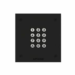 Aiphone - Zwart Inbouw-Codeklavier, 100 Codes / 2 Relais - A01008015