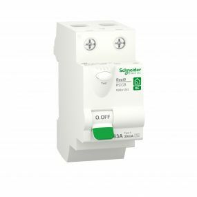 Schneider Resi9 XE differentieel - 63A 30mA 2P type a - R9RA1263
