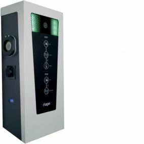Hager - Laadstation Rfid Tcp/Ip 11-22Kw, 2 Xm3T2S Vr 2Voer - Xev601C