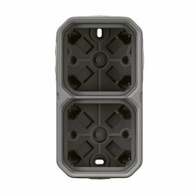 Legrand - Opbouwdoos 2El 4 Ingangen Grijs - 069672L