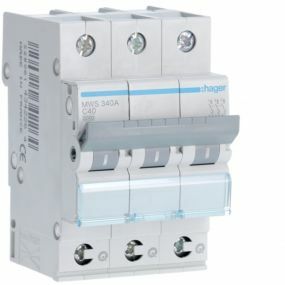Hager - Disjoncteur 3Ka 3P C 40A 3M - MWS340A